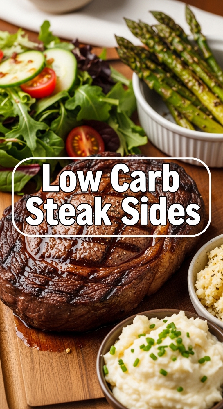 Low Carb Steak Sides