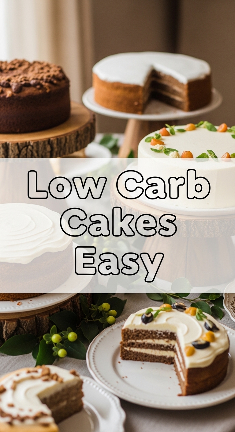 Low Carb Cakes Easy