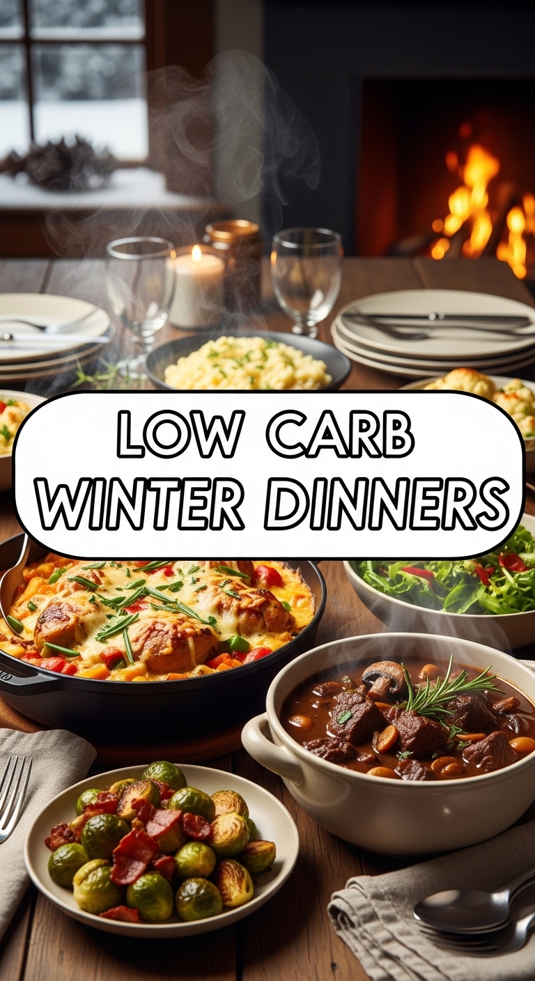 Low Carb Winter Dinners