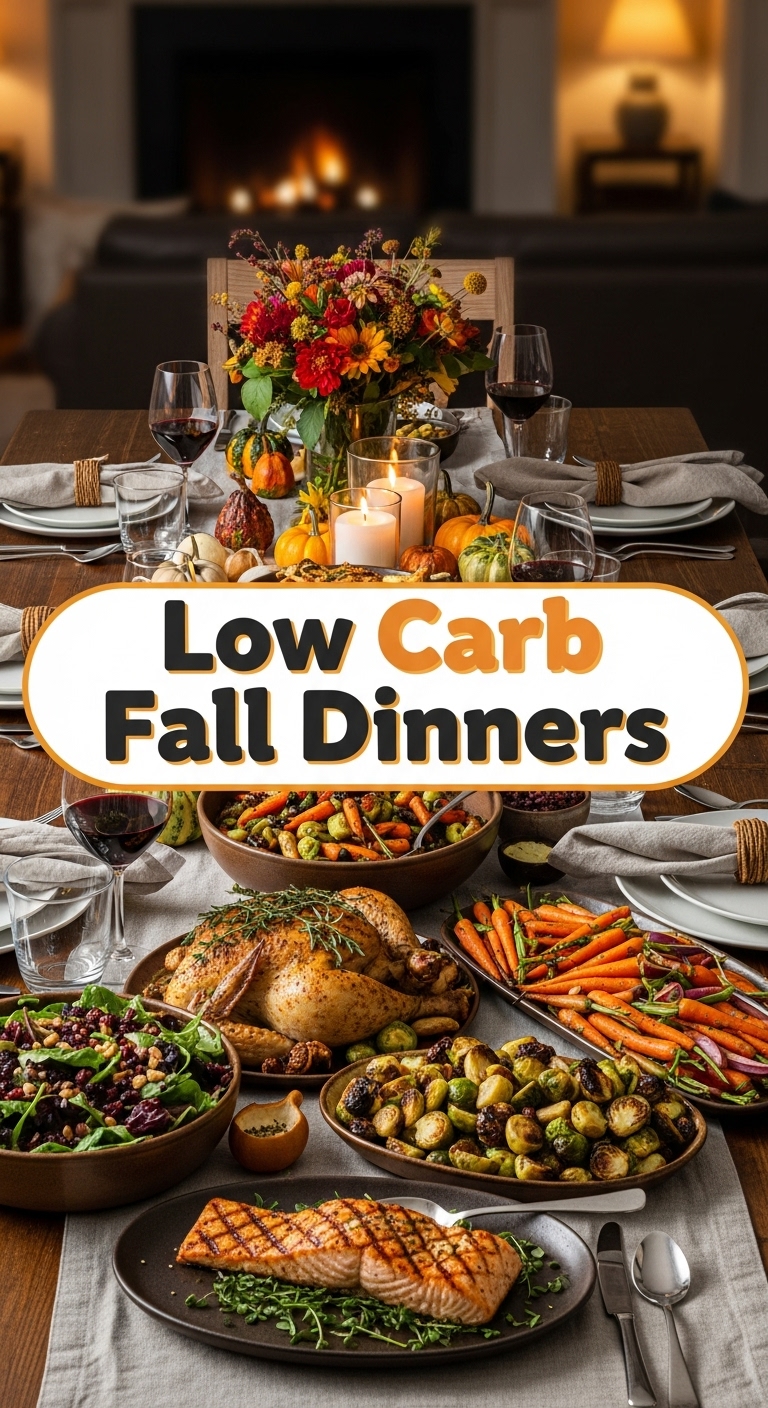 Low Carb Fall Dinners