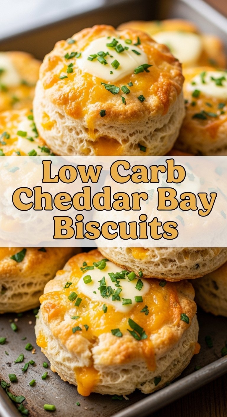Low Carb Cheddar Bay Biscuits