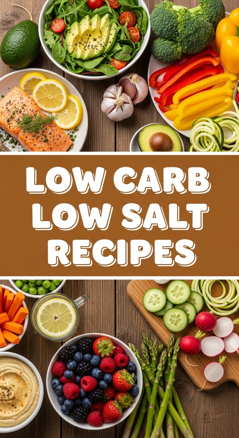 Low Carb Low Salt Recipes