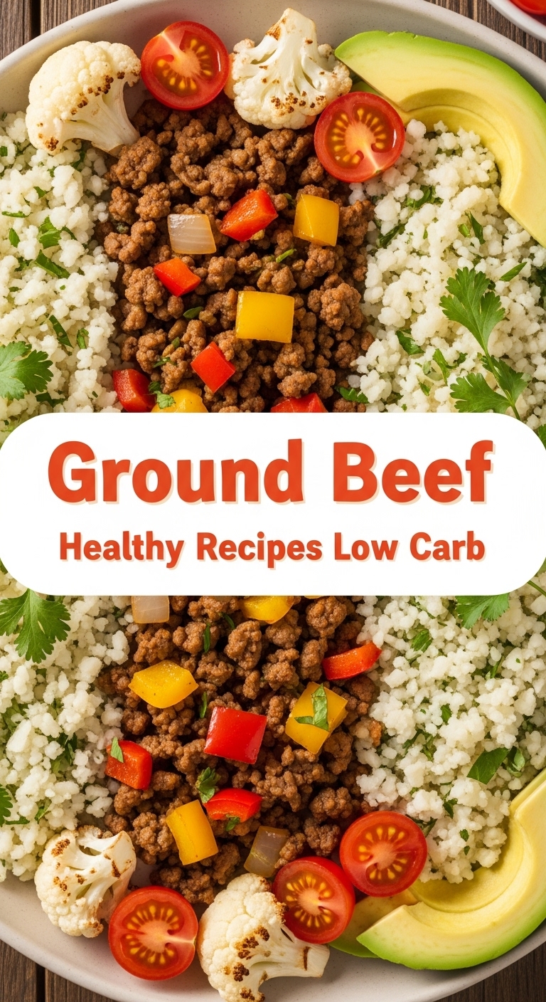 Ground Beef Healthy Recipes Low Carb