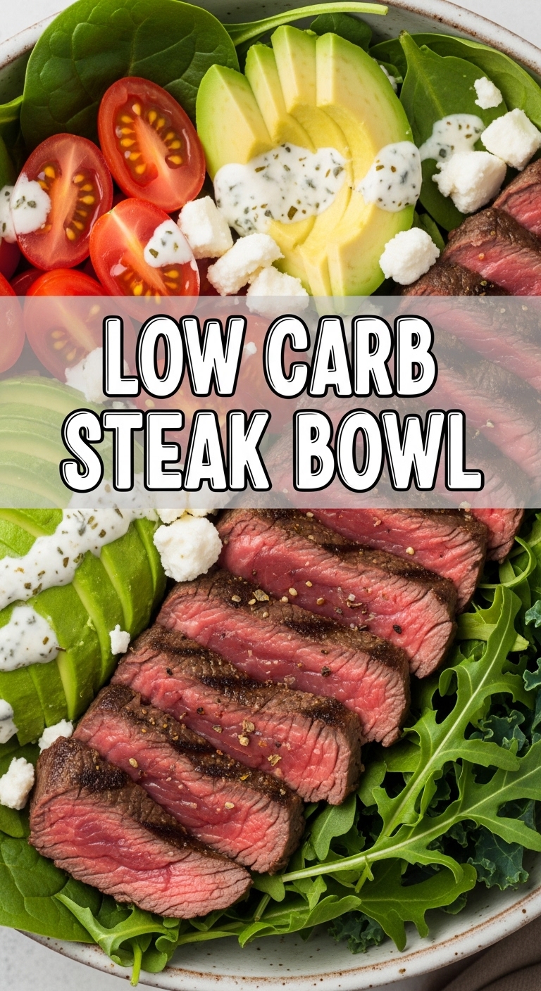 Low Carb Steak Bowl
