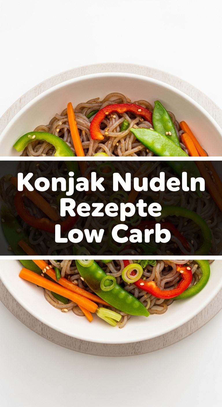 Konjak Nudeln Rezepte Low Carb