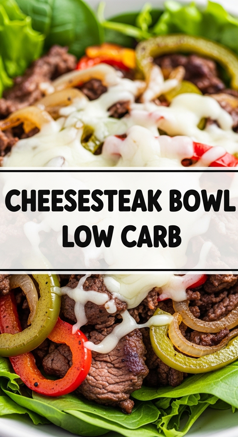 Cheesesteak Bowl Low Carb