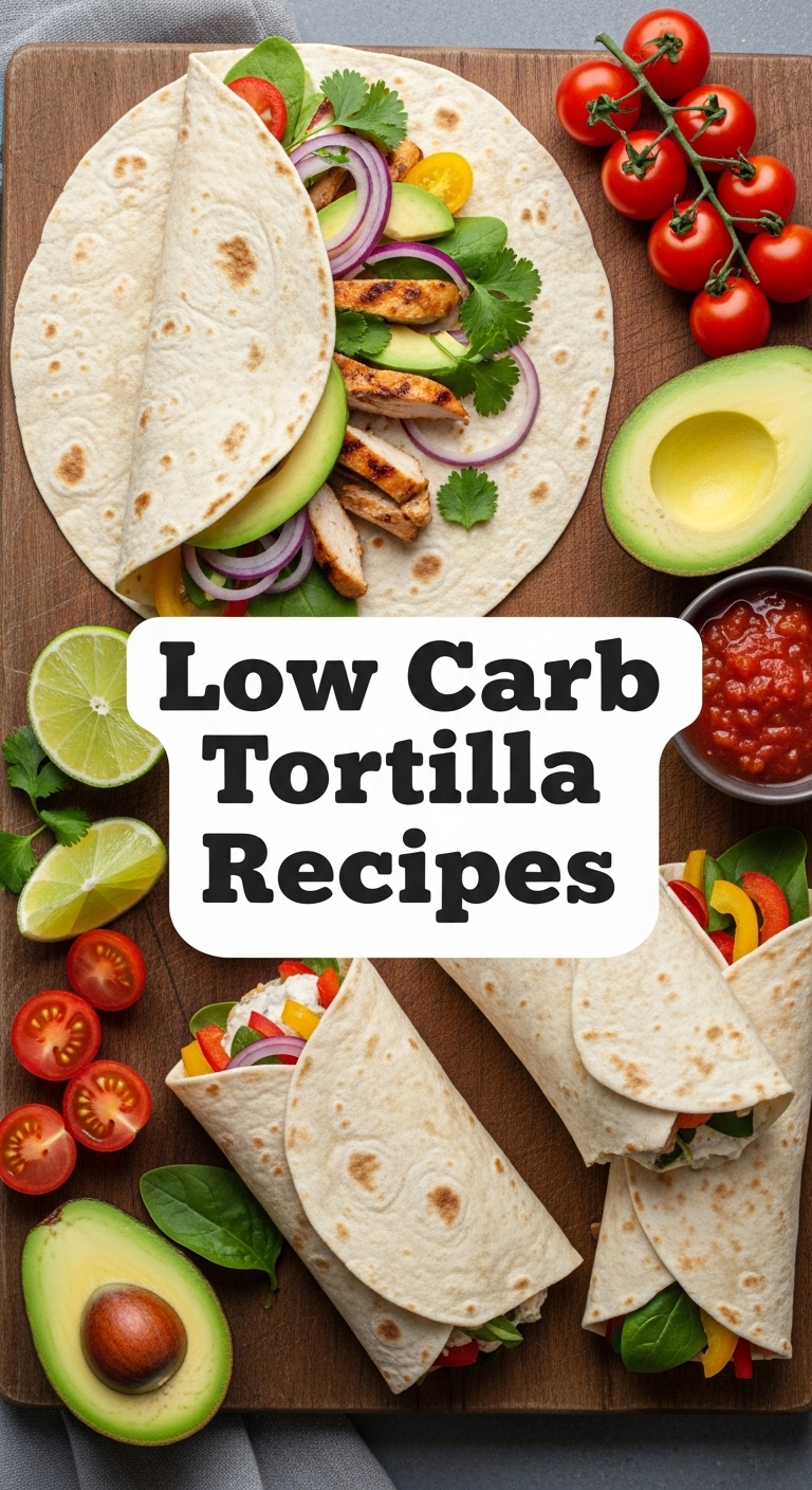 Low Carb Tortilla Recipes