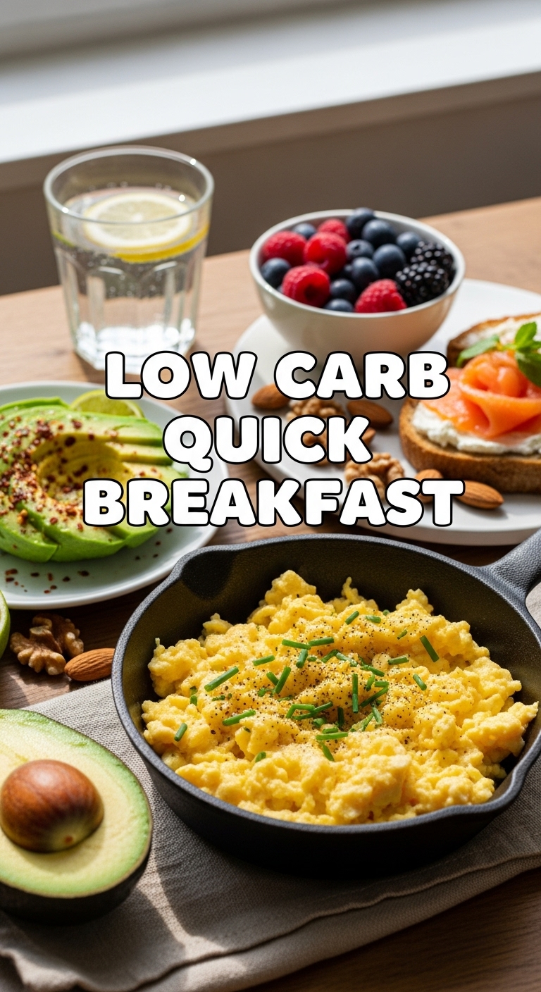 Low Carb Quick Breakfast