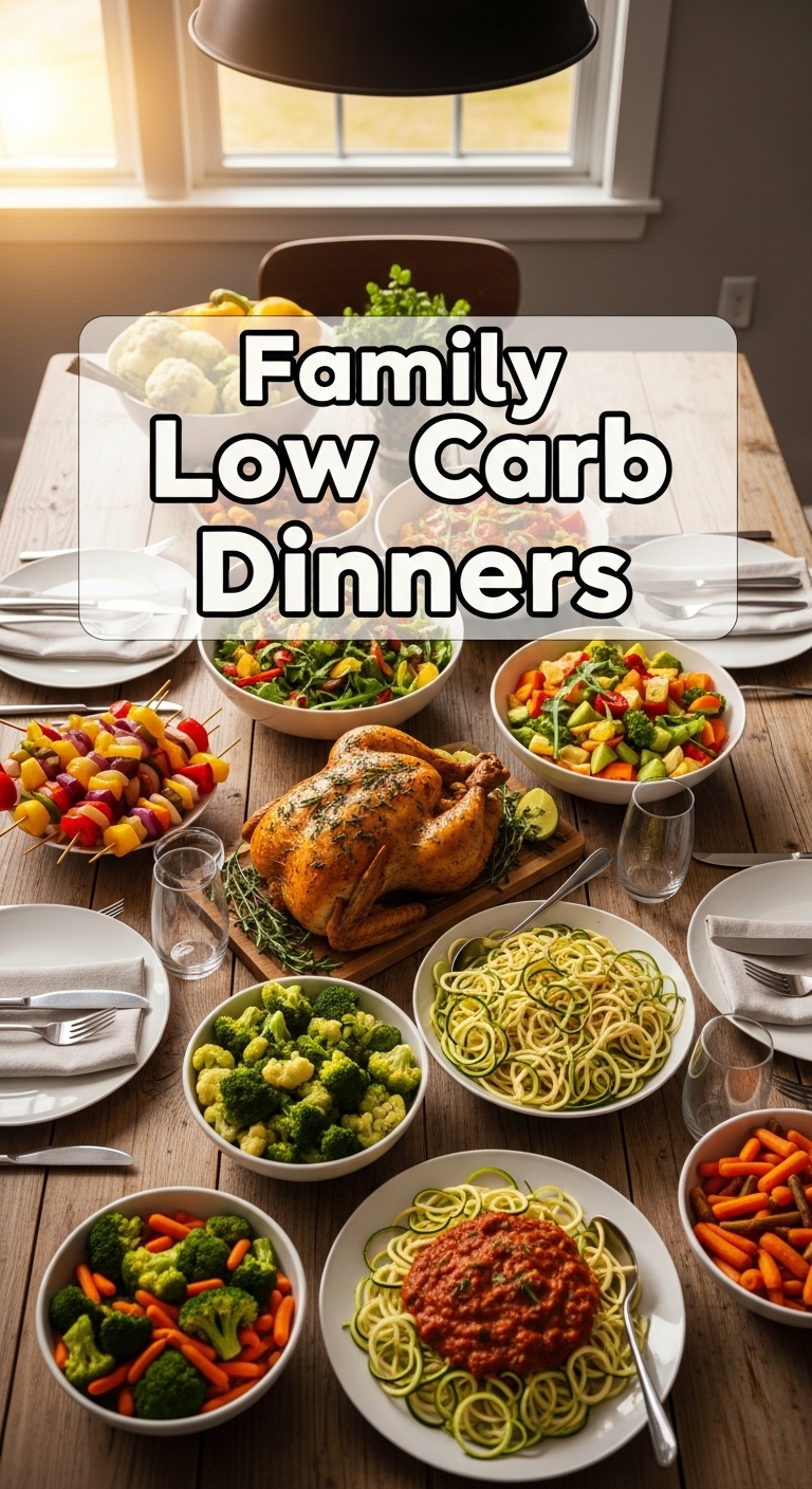 Family Low Carb Dinners