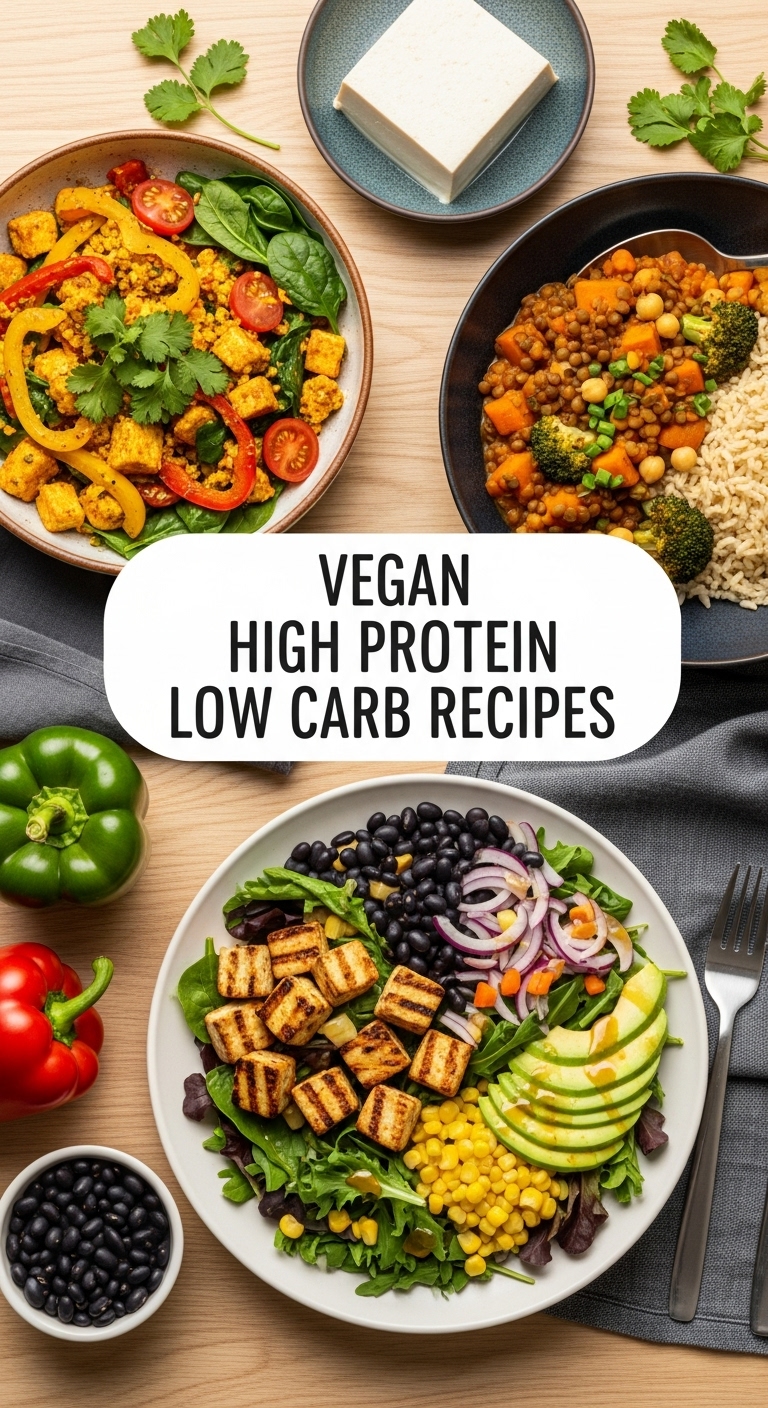 Vegan High Protein Low Carb Recipes