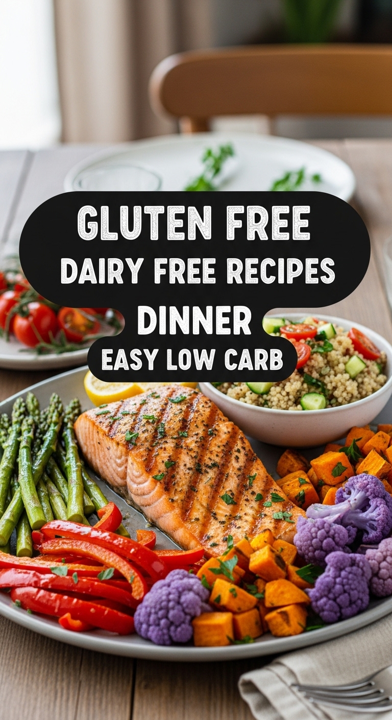 Gluten Free Dairy Free Recipes Dinner Easy Low Carb