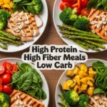 High Protein High Fiber Meals Low Carb