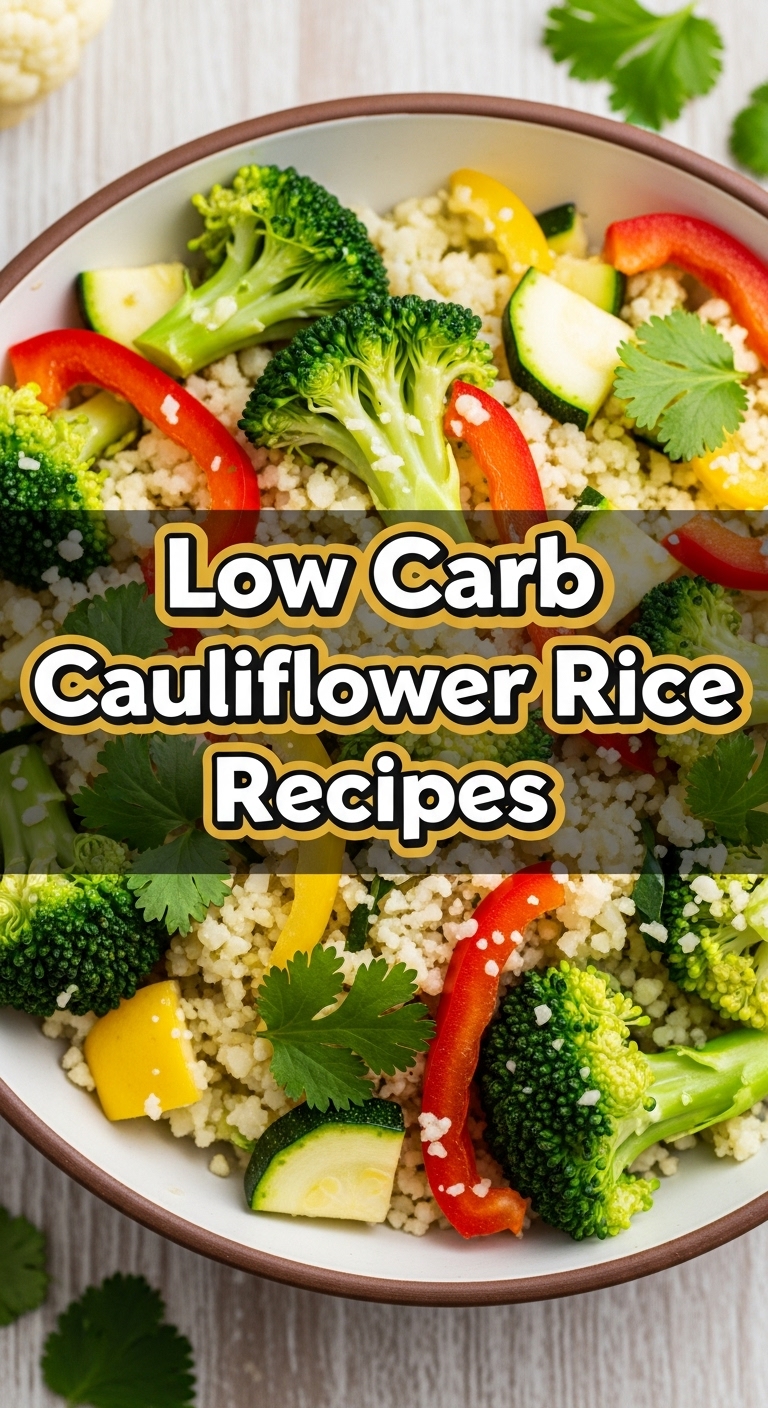 Low Carb Cauliflower Rice Recipes