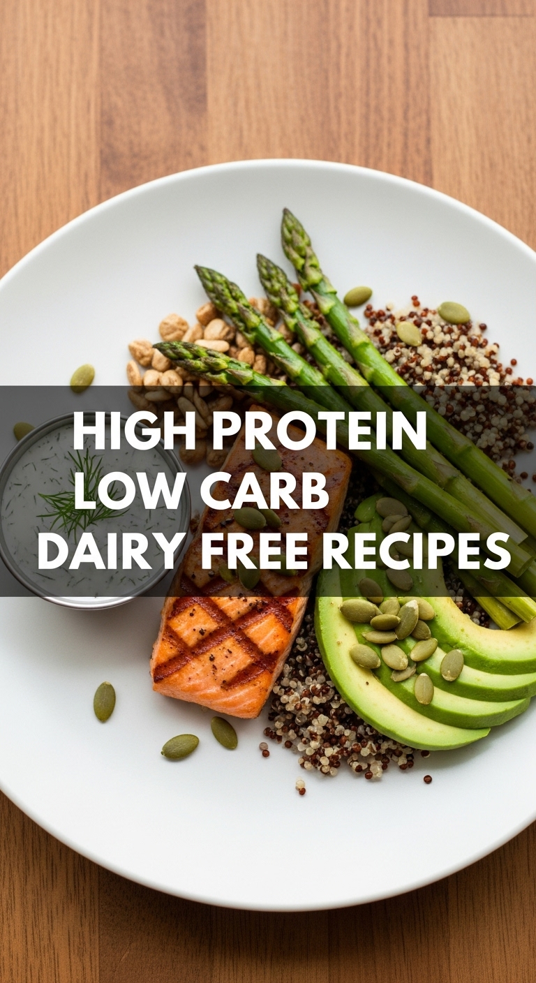 High Protein Low Carb Dairy Free Recipes