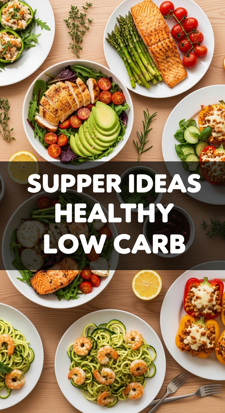 Supper Ideas Healthy Low Carb