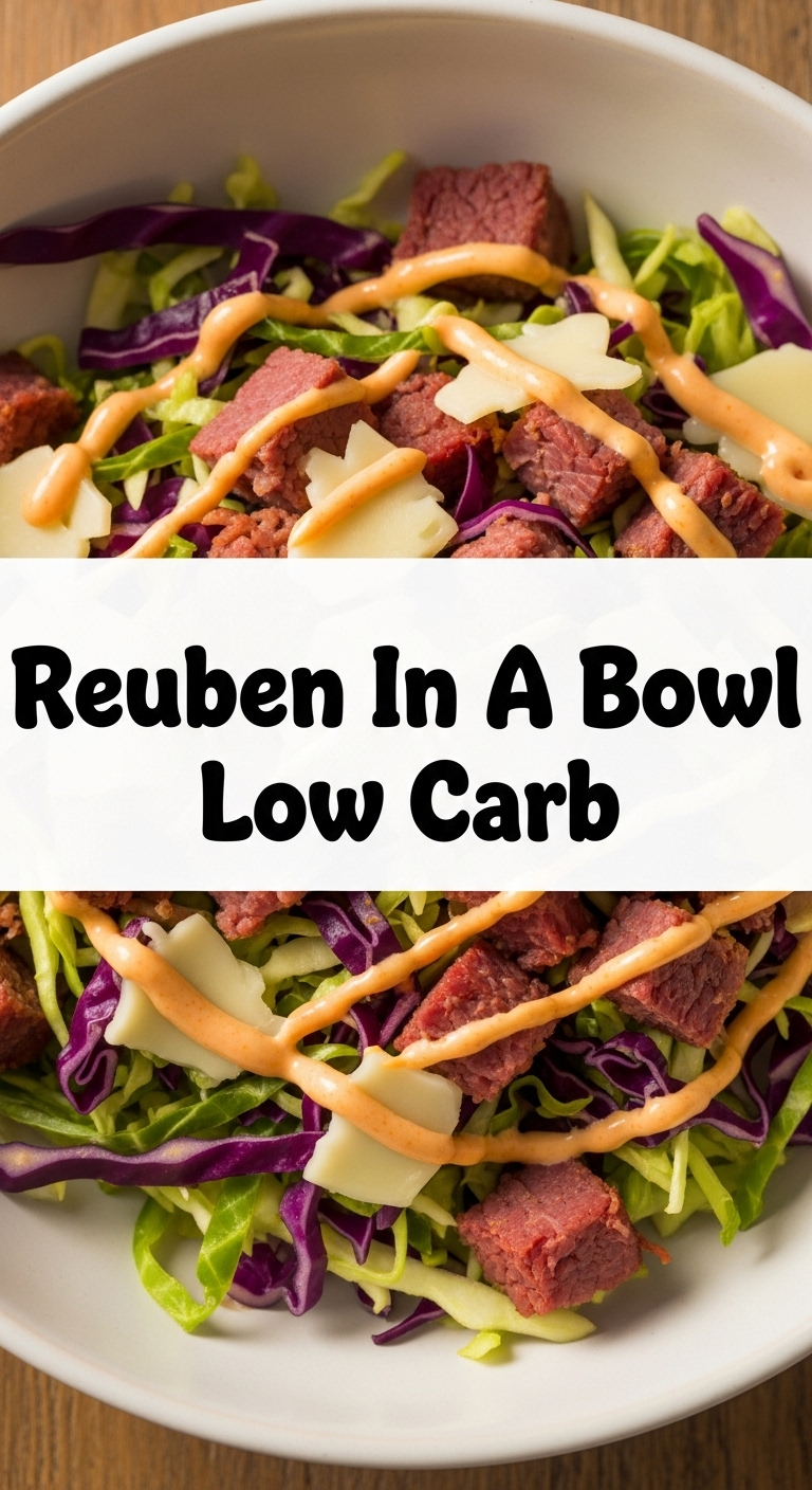 Reuben In A Bowl Low Carb