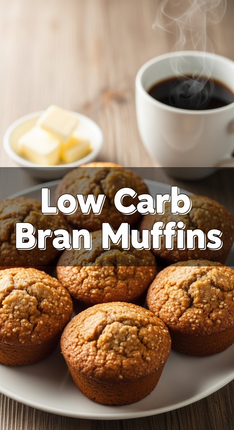 Low Carb Bran Muffins