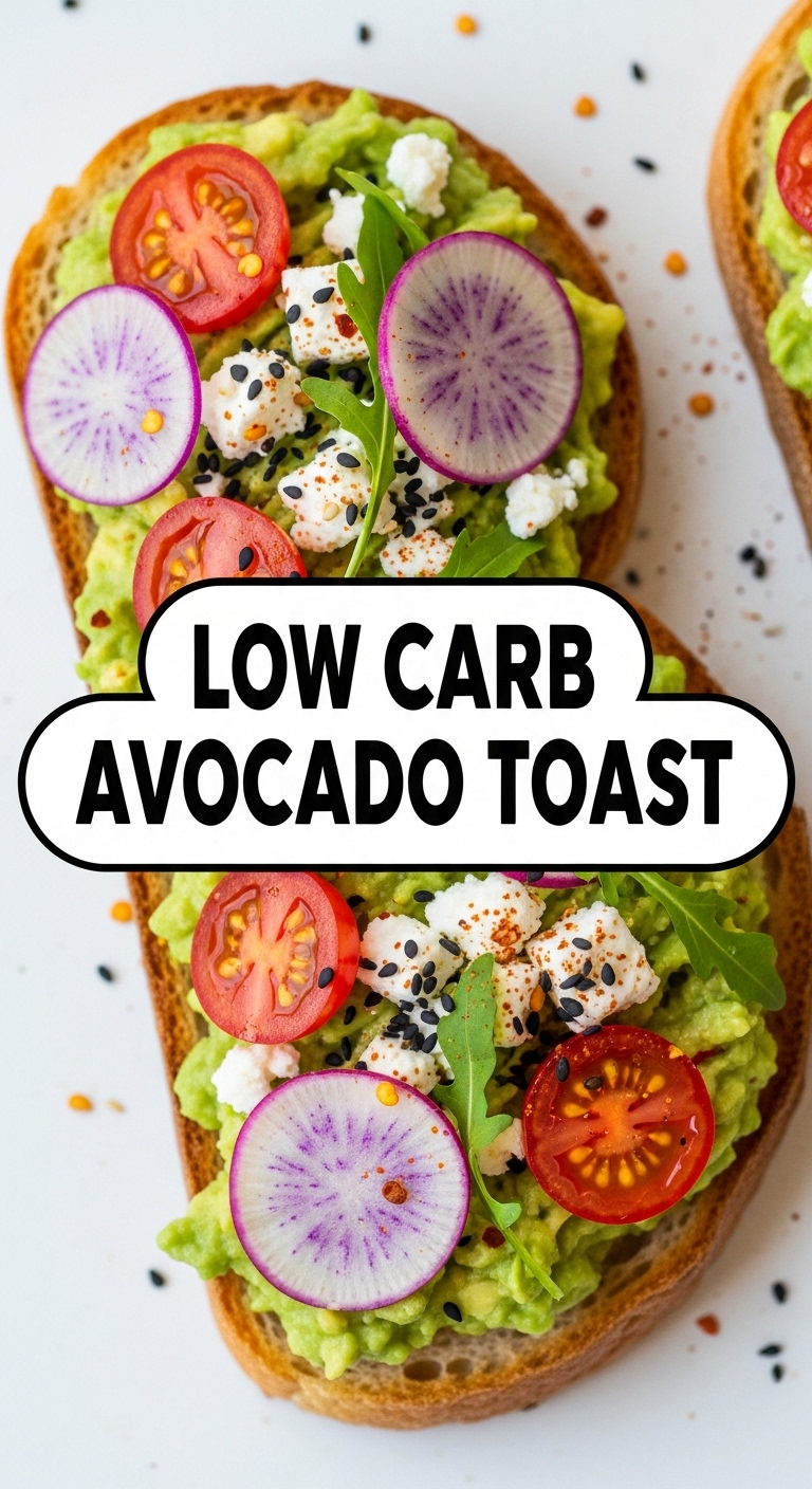 Low Carb Avocado Toast