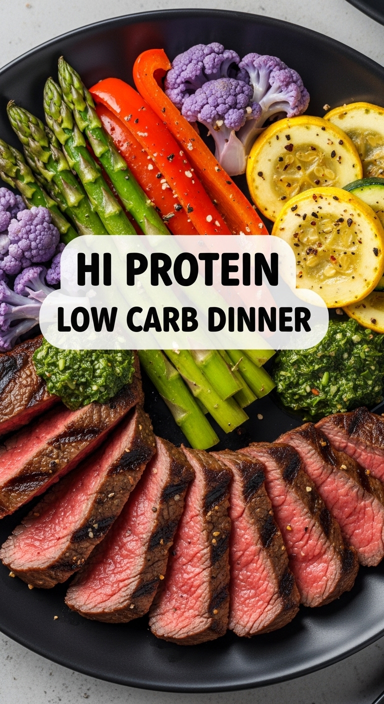 Hi Protein Low Carb Dinner