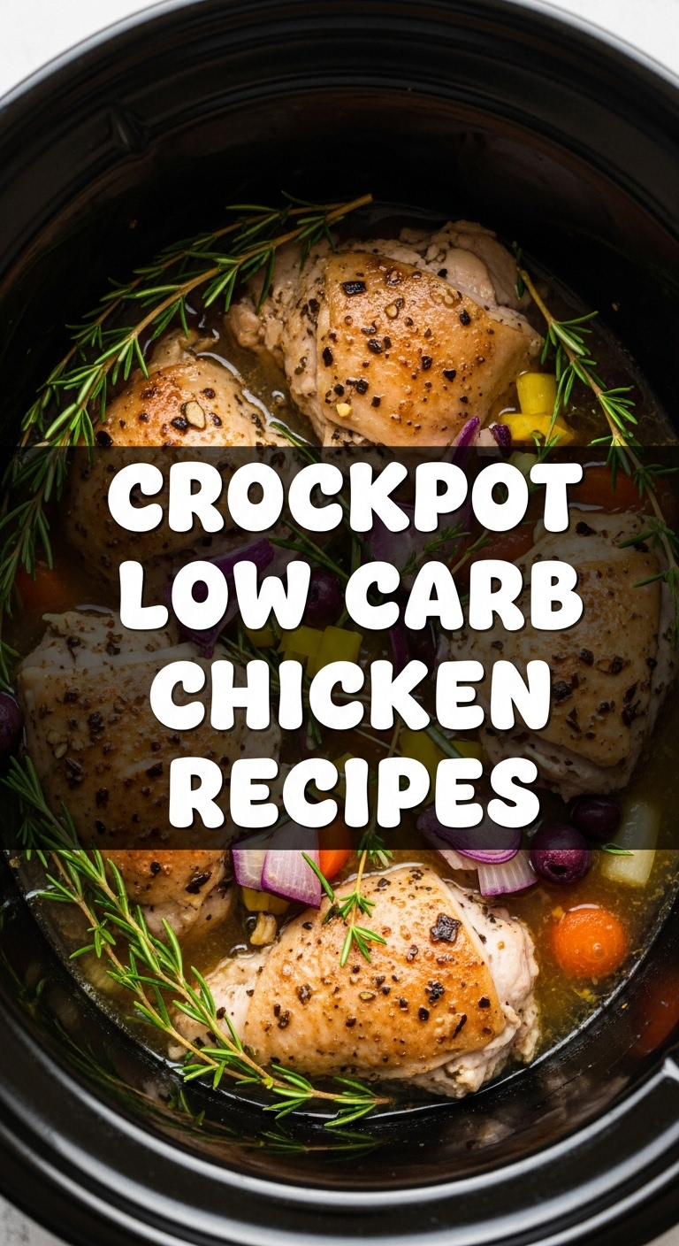 Crockpot Low Carb Chicken Recipes
