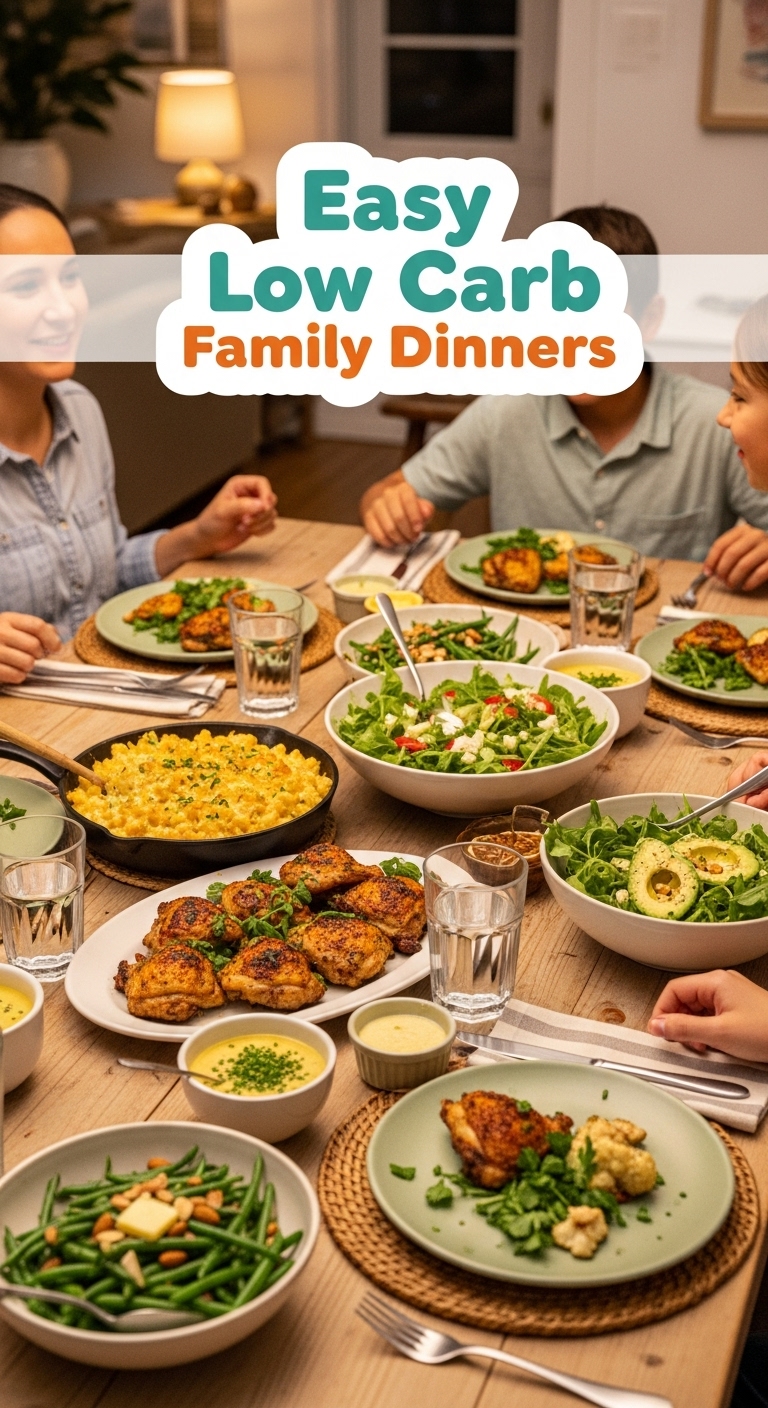 Easy Low Carb Family Dinners
