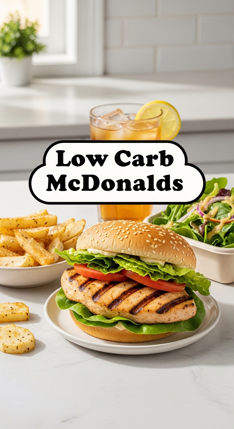 Low Carb Mcdonalds