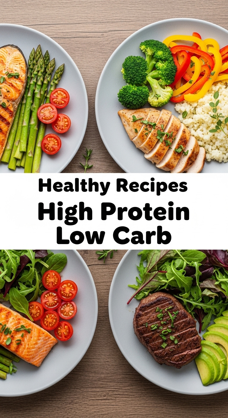 Healthy Recipes High Protein Low Carb