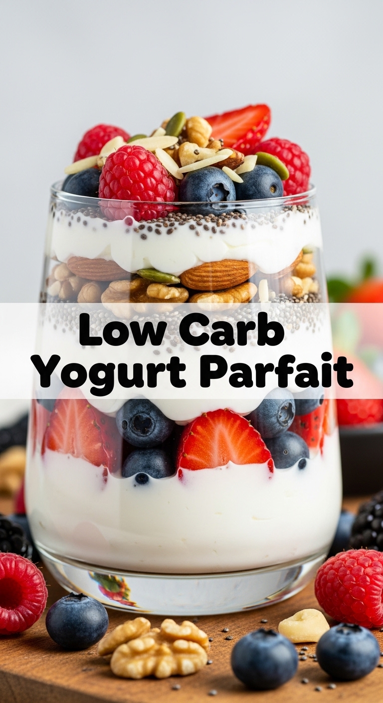 Low Carb Yogurt Parfait