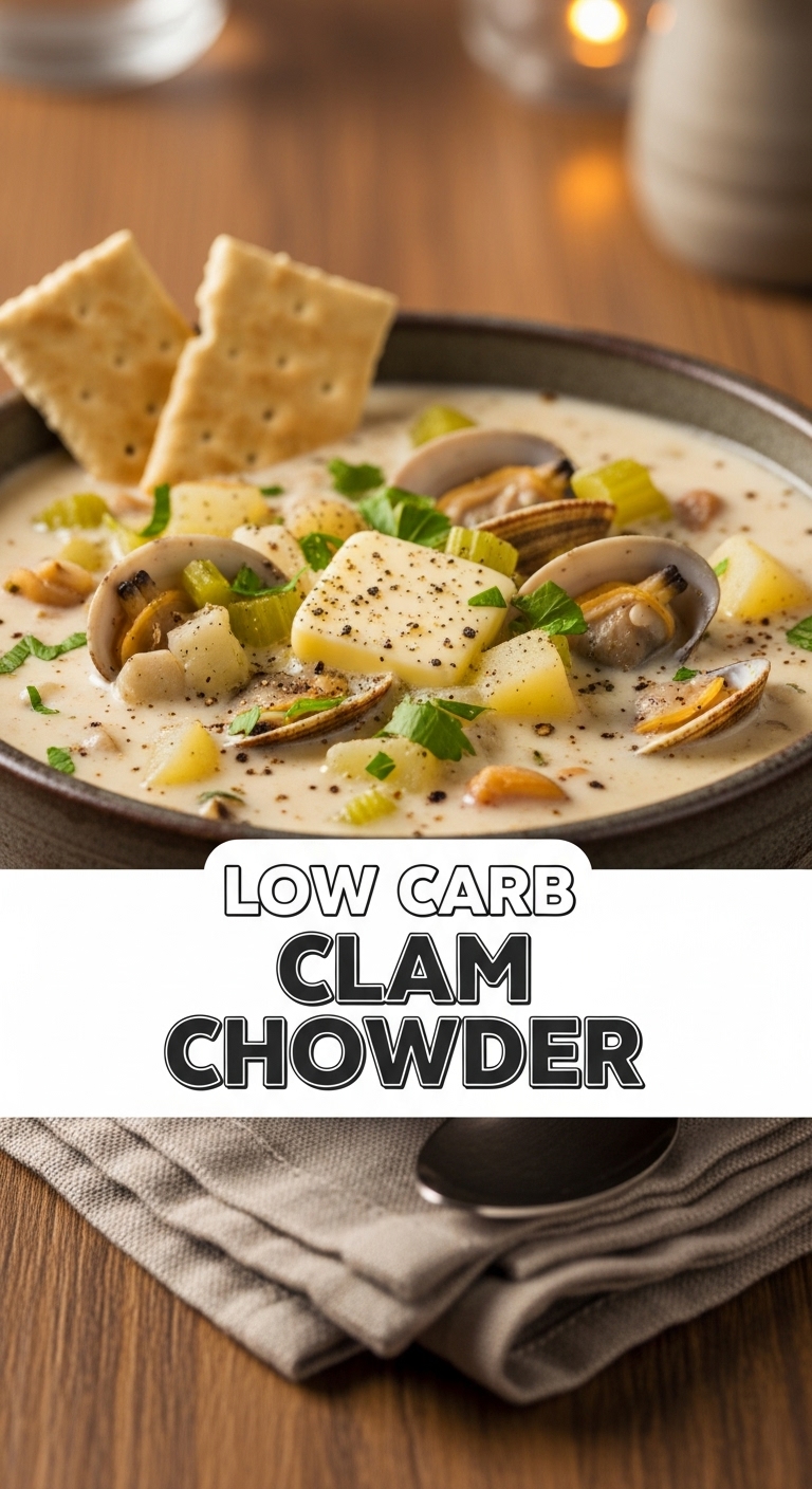 Low Carb Clam Chowder