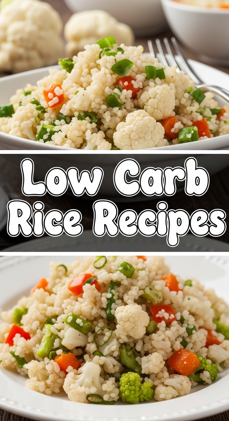 Low Carb Rice Recipes