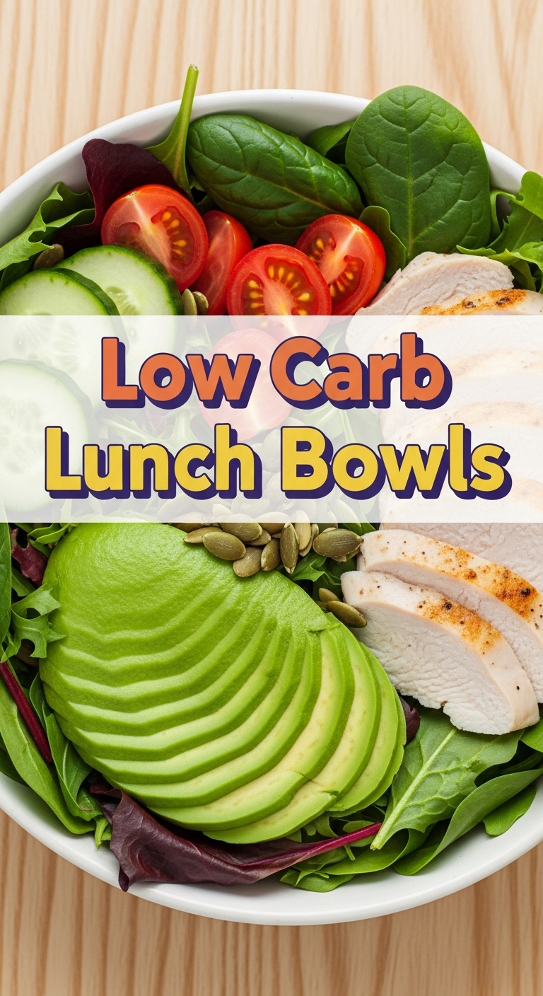Low Carb Lunch Bowls