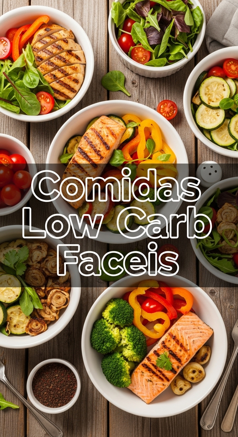 Comidas Low Carb Faceis