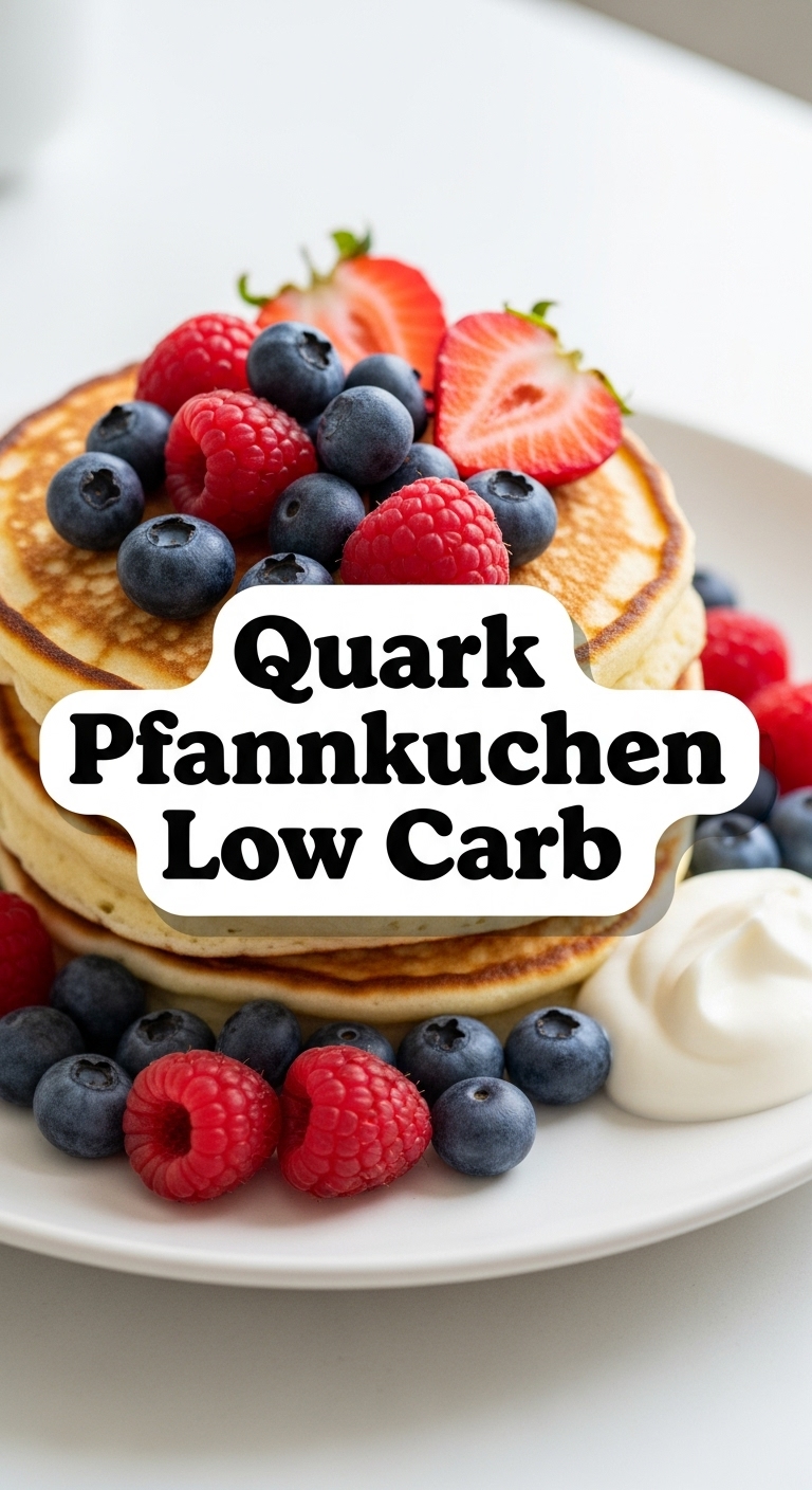Quark Pfannkuchen Low Carb