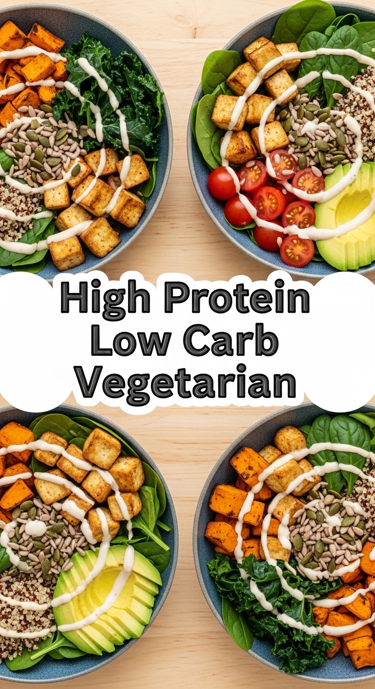 High Protein Low Carb Vegetarian