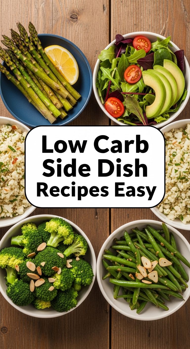 Low Carb Side Dish Recipes Easy