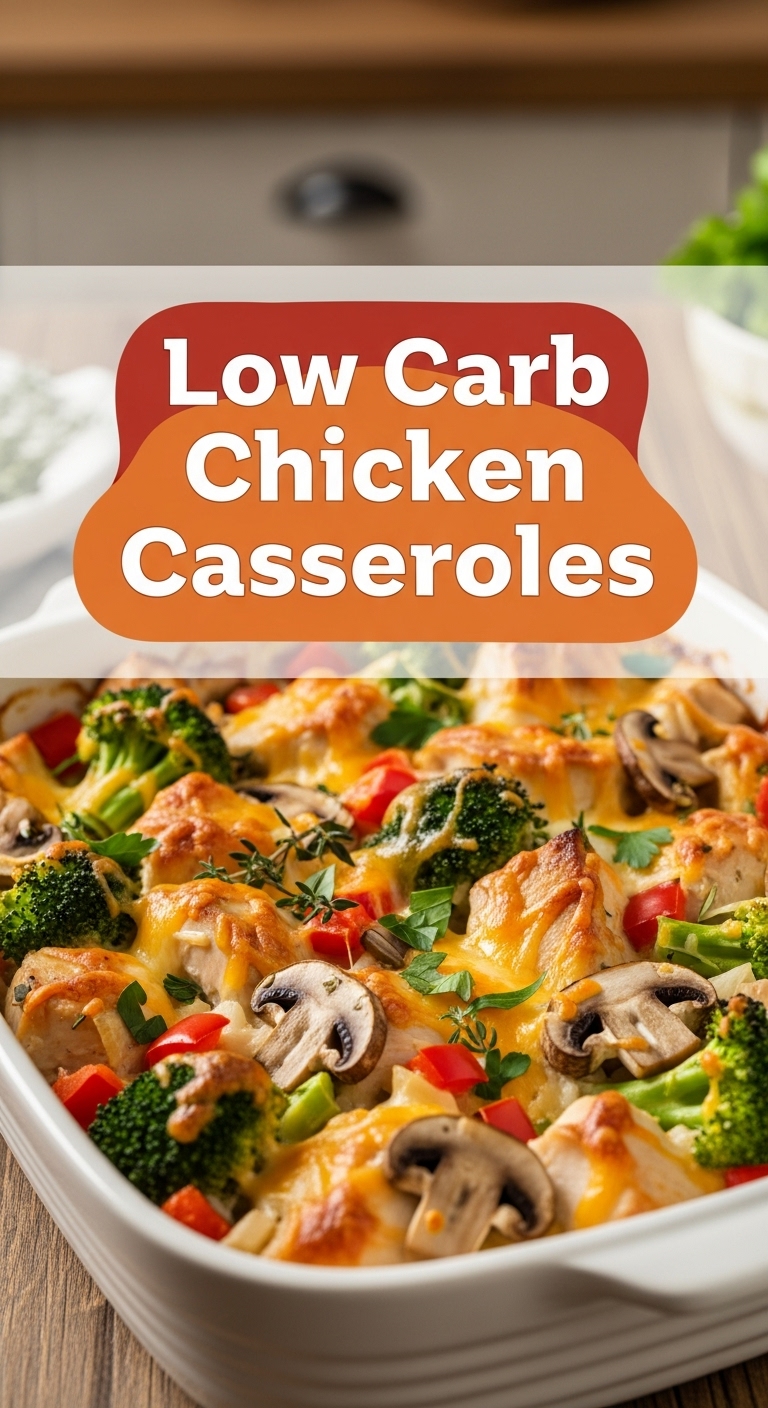 Low Carb Chicken Casseroles