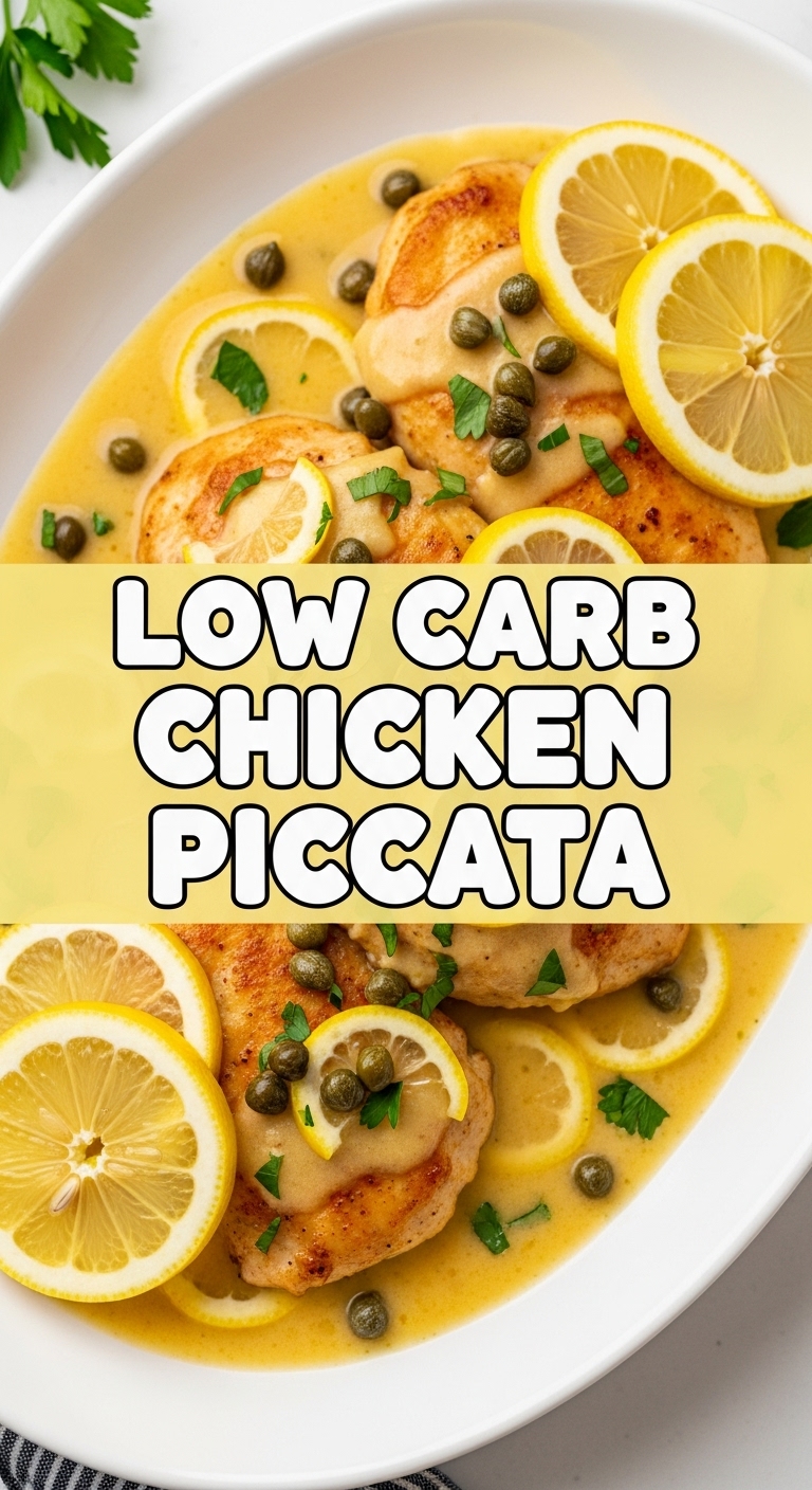 Low Carb Chicken Piccata