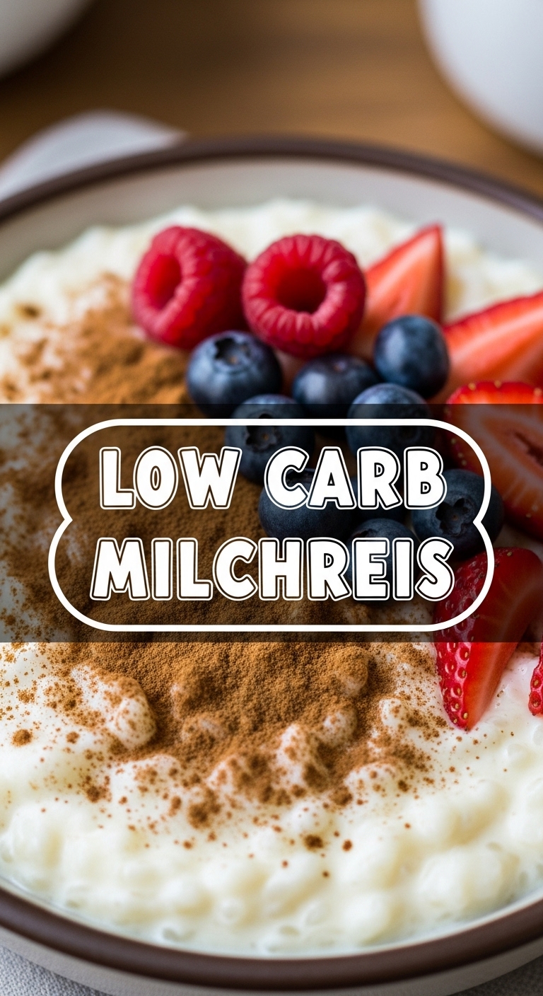 Low Carb Milchreis