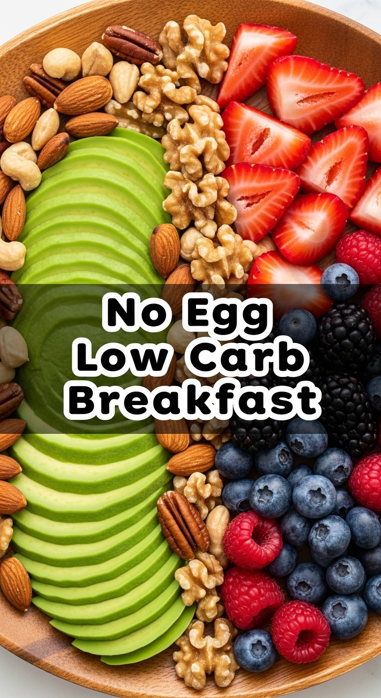 No Egg Low Carb Breakfast