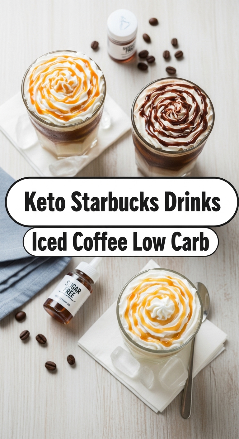 Keto Starbucks Drinks Iced Coffee Low Carb
