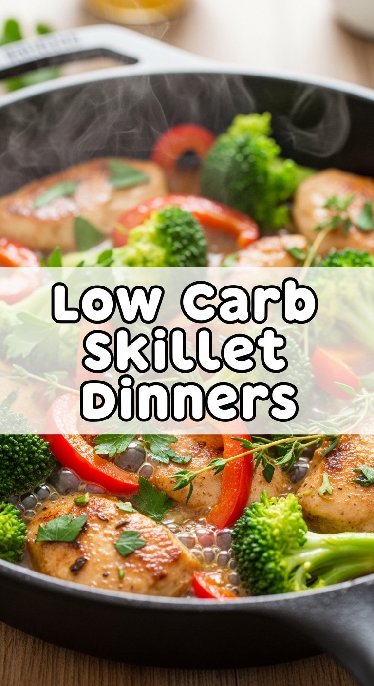Low Carb Skillet Dinners