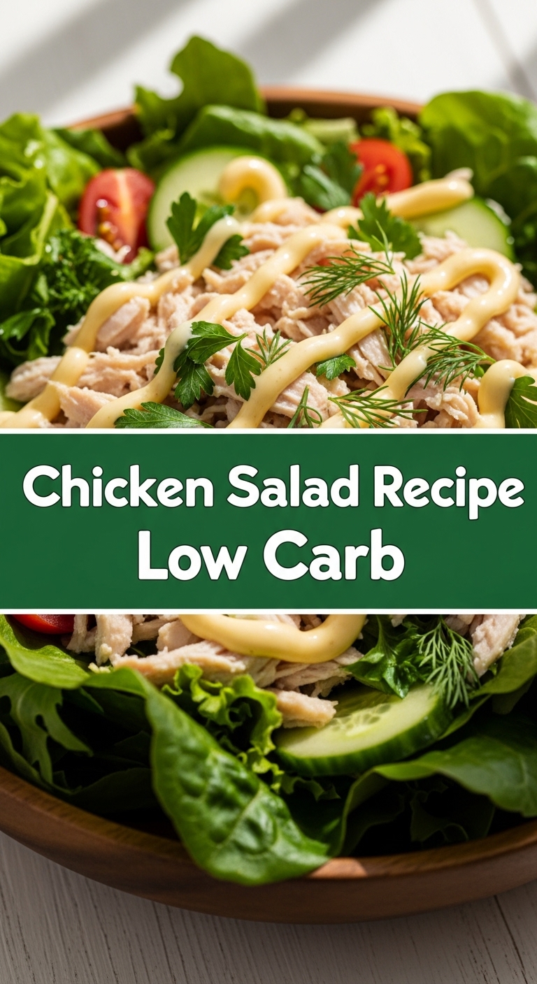 Chicken Salad Recipe Low Carb