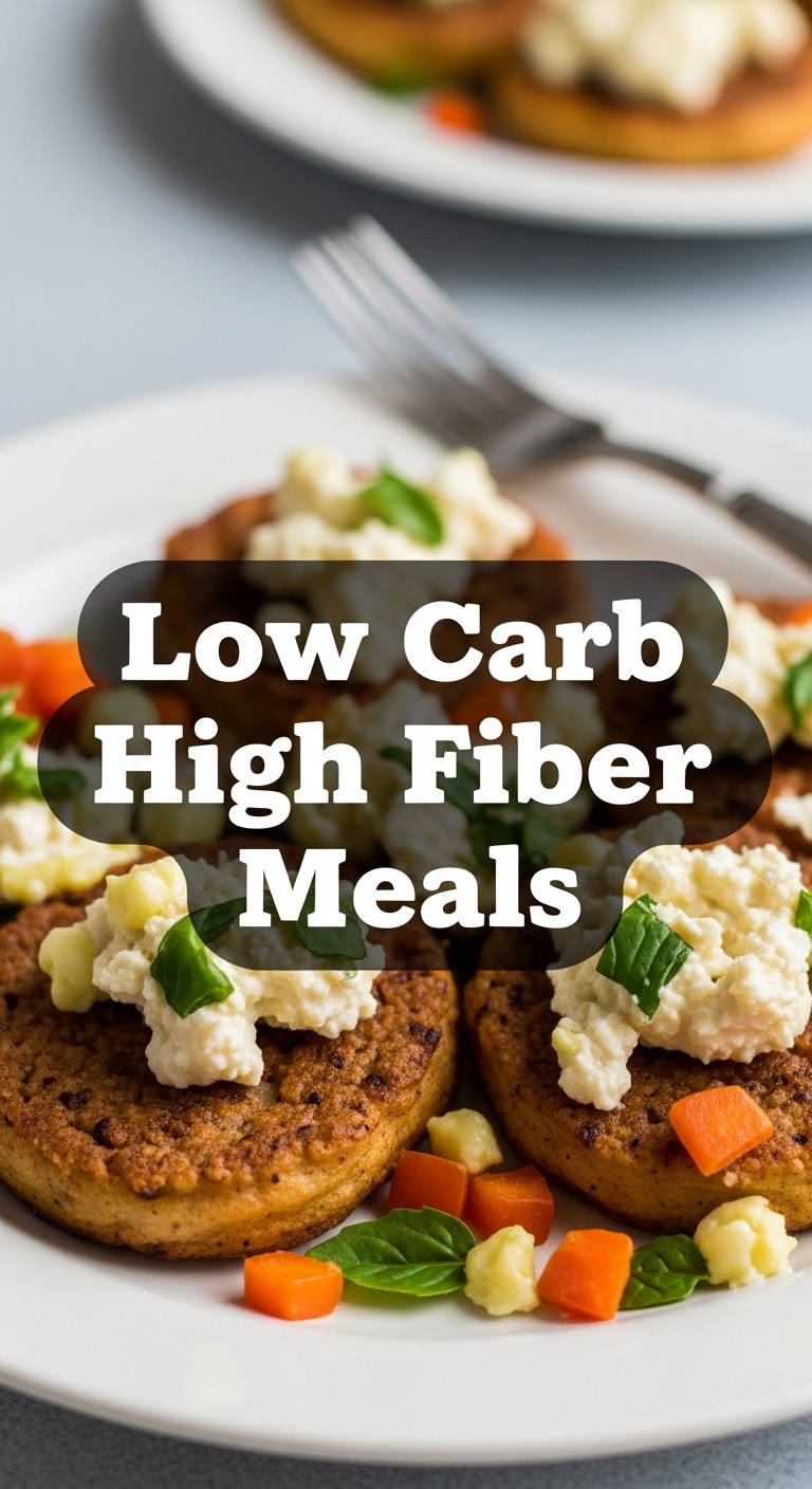 Low Carb High Fiber Meals