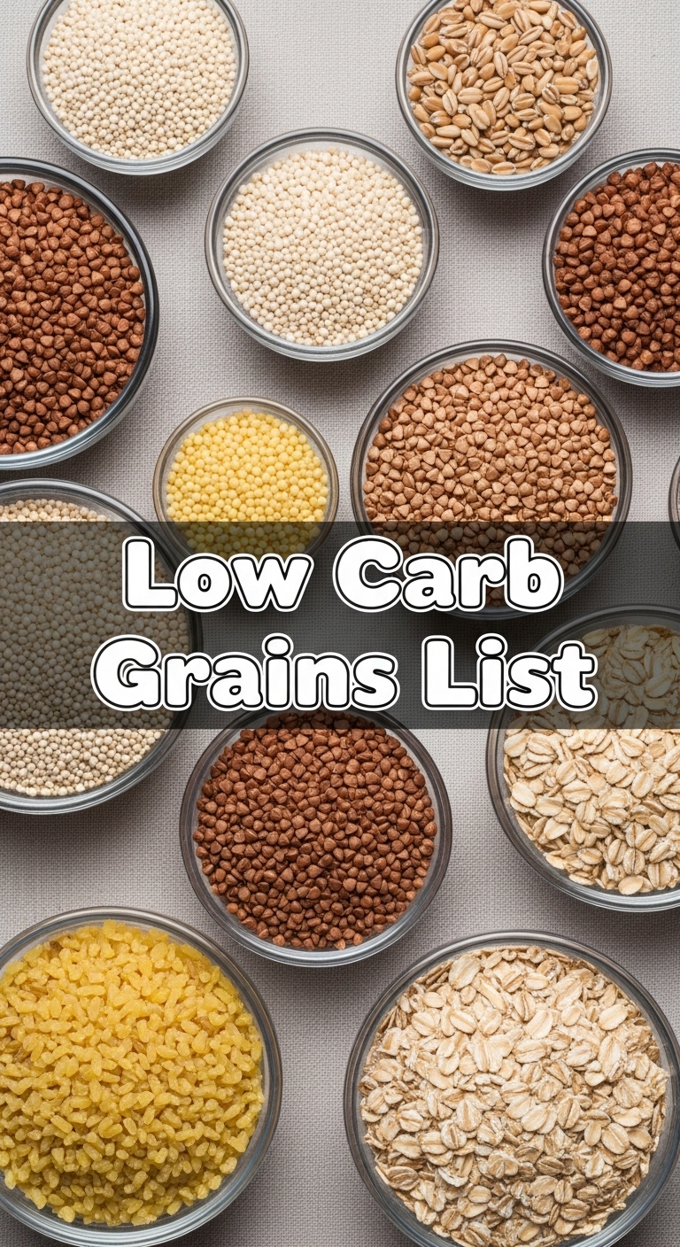 Low Carb Grains List