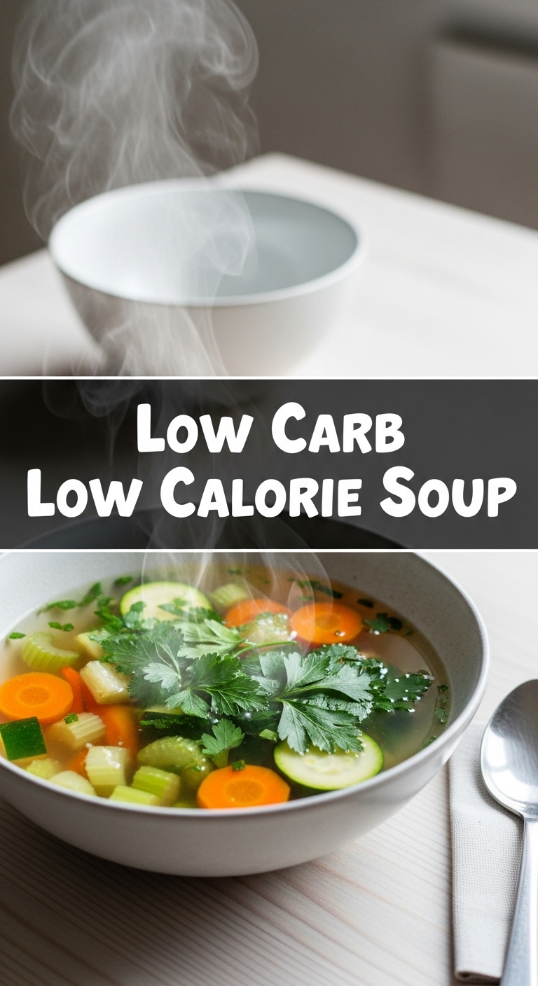 Low Carb Low Calorie Soup