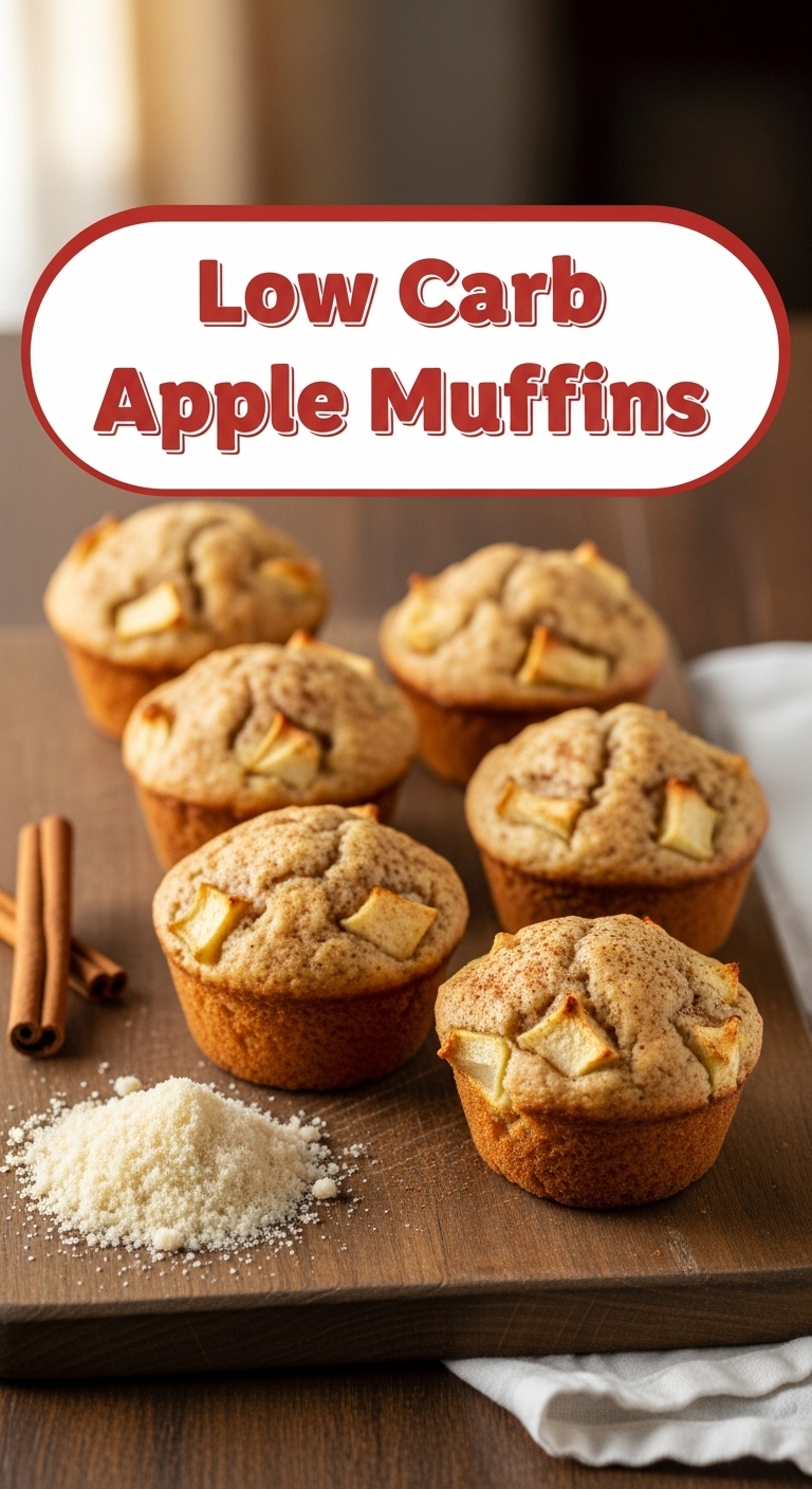Low Carb Apple Muffins