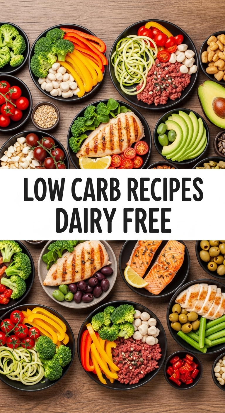 Low Carb Recipes Dairy Free