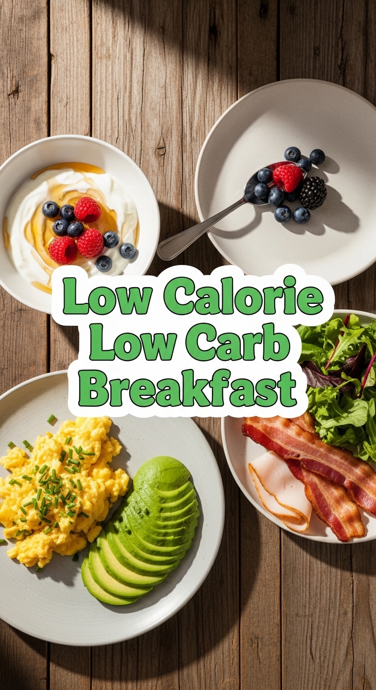 Low Calorie Low Carb Breakfast