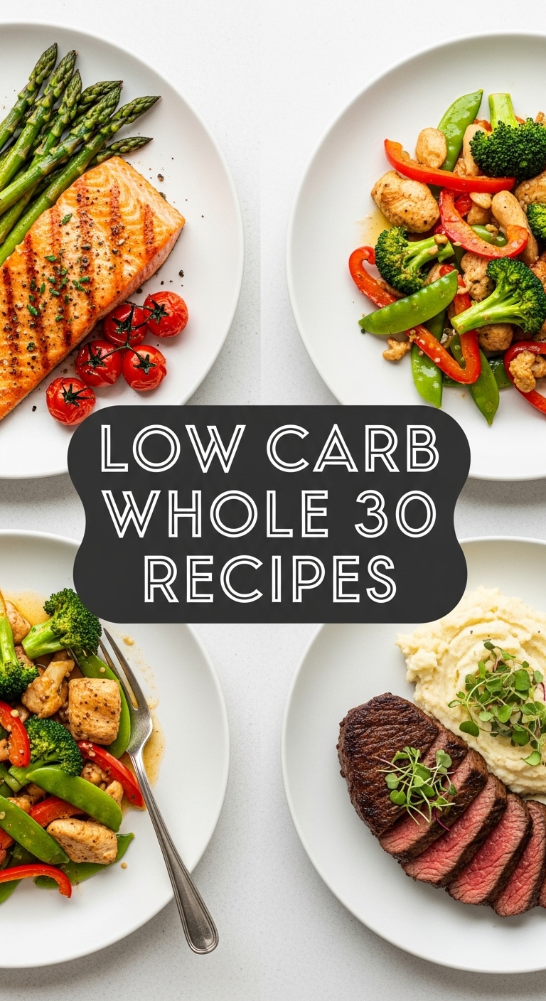 Low Carb Whole 30 Recipes