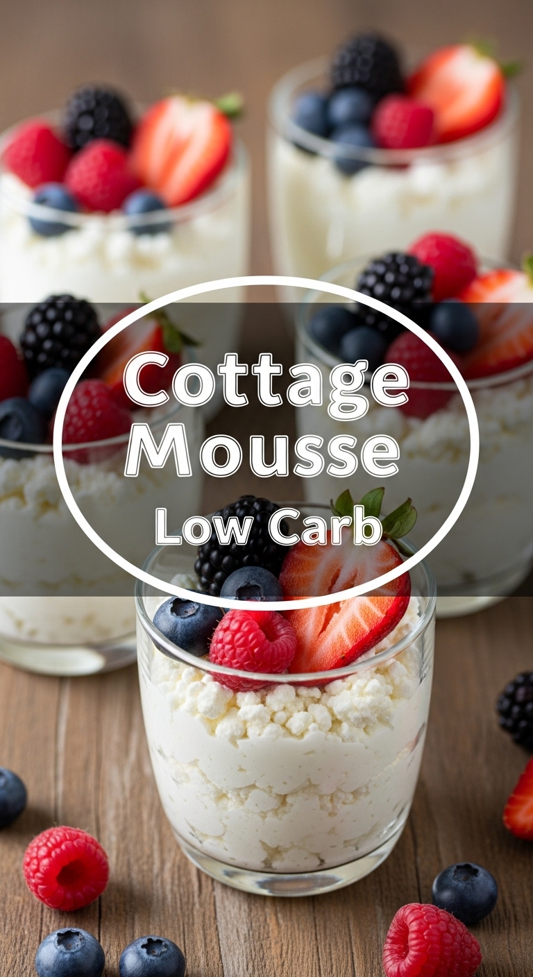 Cottage Cheese Mousse Low Carb